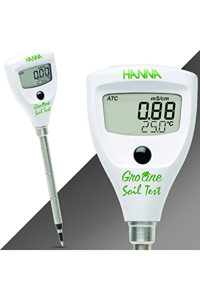 Sevgift Hanna HI 98331 GroLine Dijital Toprak EC ve Sıcaklık Test Cihazı | Ka...
