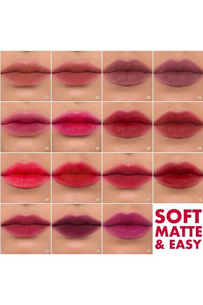SEPHORA Matte Liquid Lipstick Soft Matte & Easy - Matte Rouge 4,5 ml