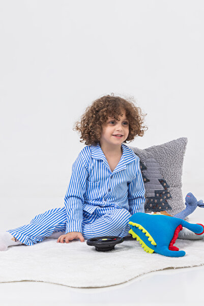 BabyModa Dječji set pidžama za dečake, dugi rukavi, gornji i donji deo