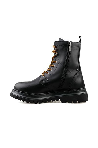 Harley Davidson Dearie Men's Daily Leather Boots 021M100570-BLACK-DERI Black