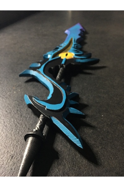 TuransoyCraft Hunter Nether Dilemnity Oyuncak Kılıç Canavar Avcısı Nether İkilemi Gerçek Boy