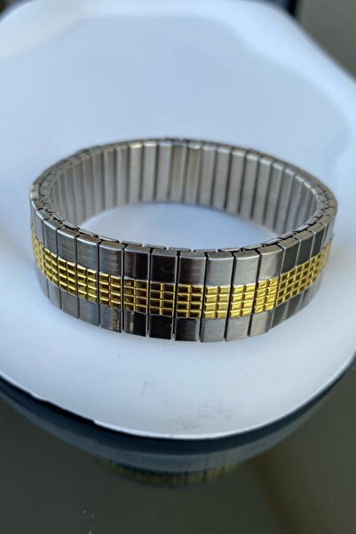 Jaida Moda Women's Elastic Steel Bracelet