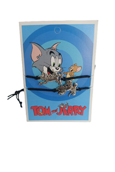 Tom Ve Jerry Çift Arkadaş Bilekliği