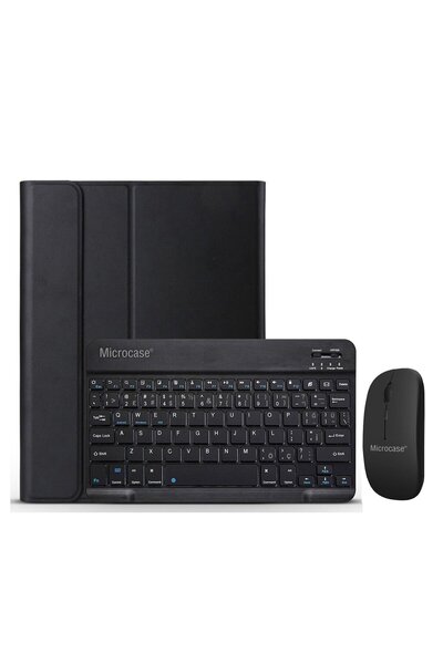 Microcase Lenovo Tab P12 TB370FU 12.7 inch uyumlu Bluetooth Klavye ve Mouse +...