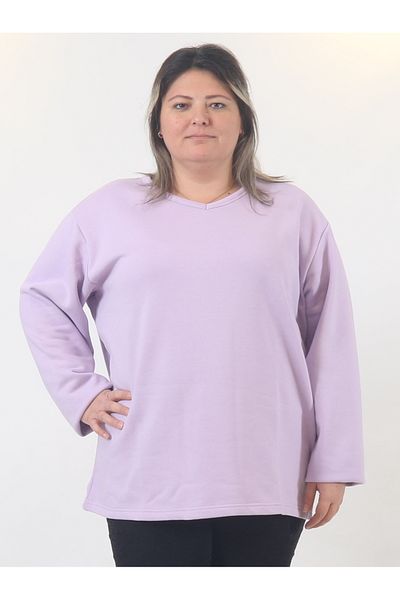 rood Μακρυμάνικο Unisex Φούτερ μεγάλου μεγέθους