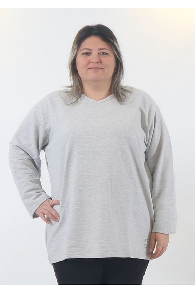 rood Μακρυμάνικο Unisex Φούτερ μεγάλου μεγέθους