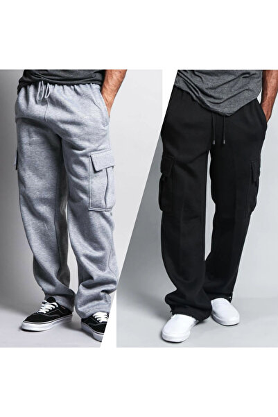 FİTGO بدلة رياضية موسمية بجيوب فضفاضة