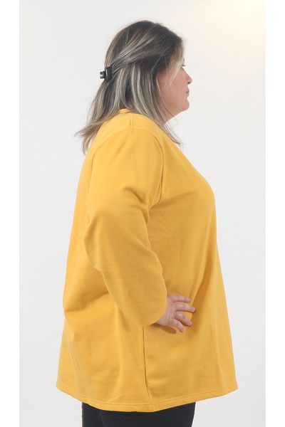 rood Μακρυμάνικο Unisex Φούτερ μεγάλου μεγέθους