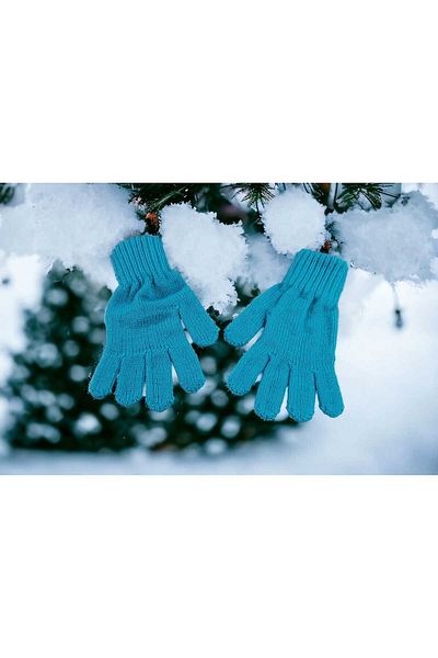 ÇEÇEN HOME Mănuși pentru tricotaje pentru copii de 1-5 ani
