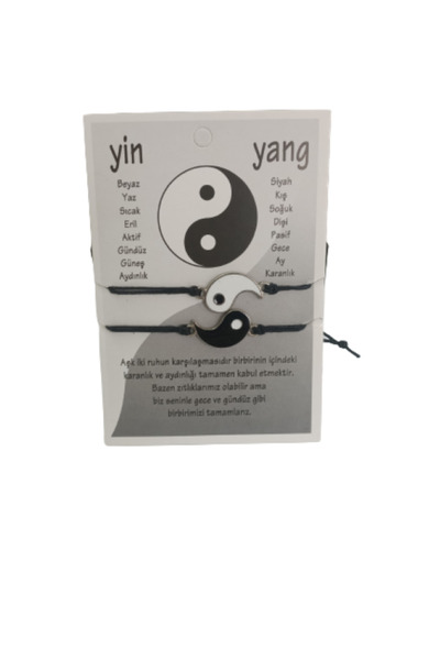 Power Es 2 Çift Yin Yang Arkadaşlık,sevgili Bilekliği