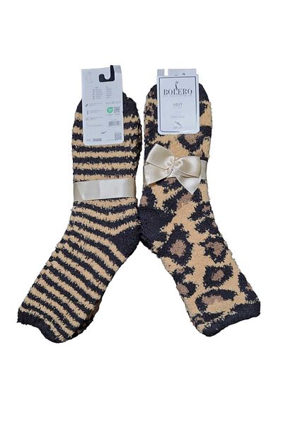 Bolero Socks 2 чифта дамски пухкави меки зимни чорапи, Домашни чорапи, Зимни чорапи, Меки чорапи