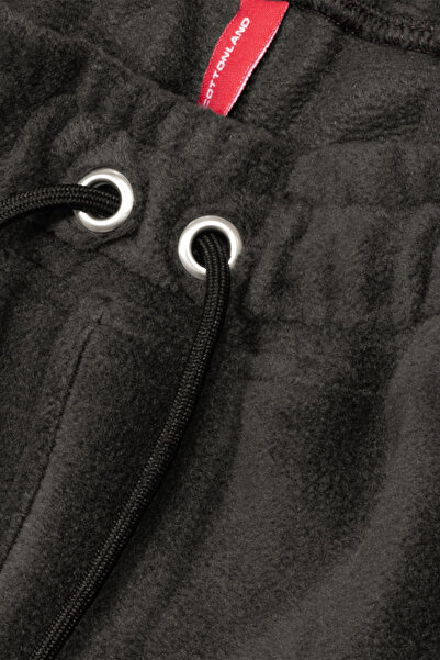 Cottonland Men's BORIS Normal Waist Thick Fleece Tracksuit Bottom DARK GRAY