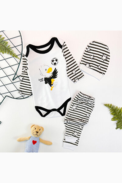 Bamoola طقم بدلة أطفال مكونة من 3 قطع - كارتال