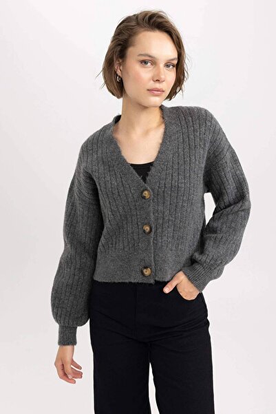 DeFacto R1389AZ/AR65 سترة نسائية ديفاكتو أنثرا
