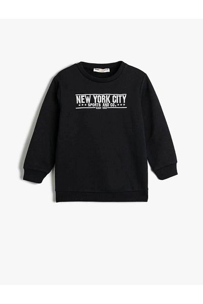Koton 4wkb10522tk Boy's Sweat Navy Blue