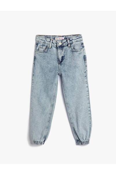 Koton Koton GIRL'S Jeans - LIGHT INDIGO 4WKG40028AD