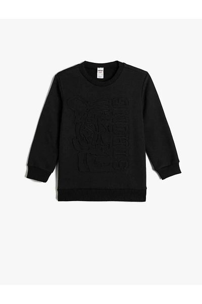 Koton 4wkb10579tk Boy's Sweat Navy Blue
