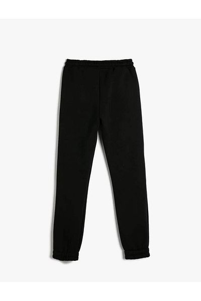 Koton 4wkb40223tk Boy's Tracksuit Bottom Black