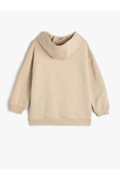 Koton 4wkg10575ak Girl's Sweat Beige