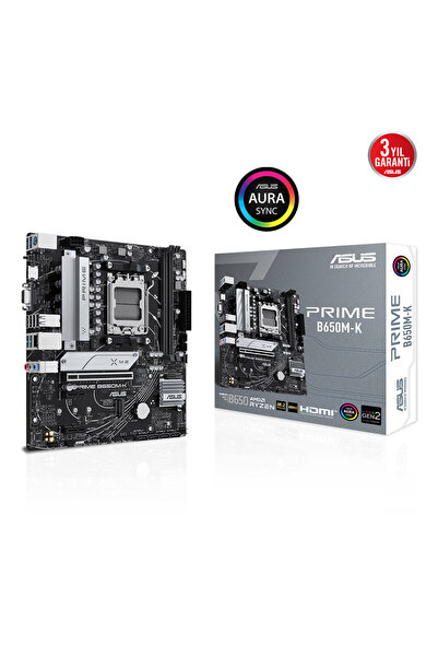 ASUS PRIME B650M-K, AMD B650, Socket AM5, mATX