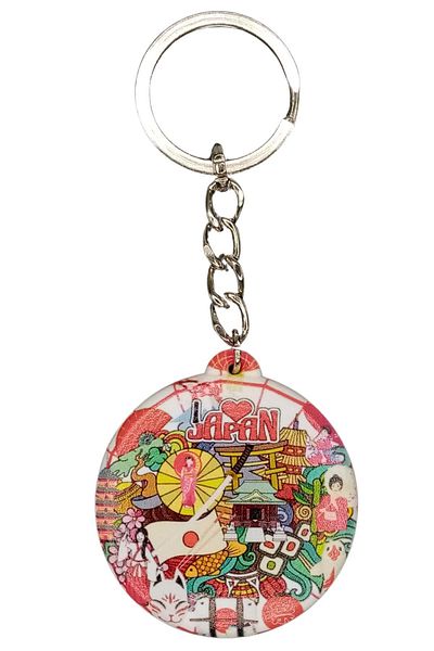Dünyadan Hediyeler Japan Themed Keychain Cover Opener