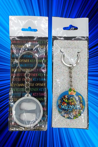 Dünyadan Hediyeler Maldives Themed Keychain Lid Opener