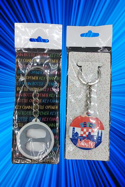 Dünyadan Hediyeler Croatia Themed Keychain Cover Opener