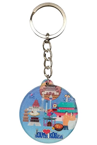 Dünyadan Hediyeler South Korea Themed Keychain Cover Opener