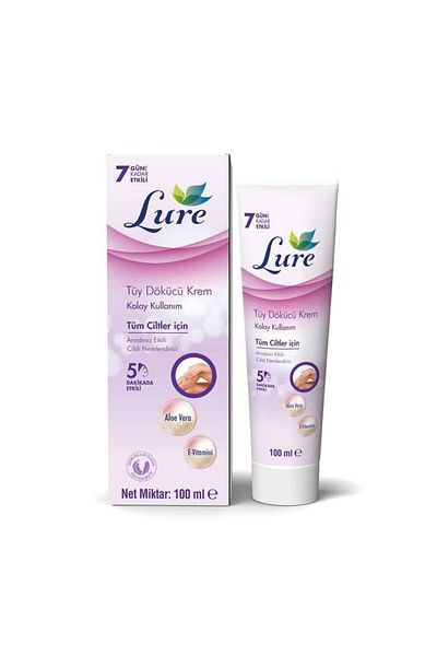 LURE Depilatory Cream for All Skin 100 ml
