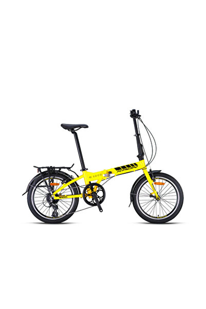 Kron FD3000 20 Jant Katlanır Bisiklet Sarı-Siyah