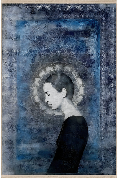 Rugs Modern Halı Δημιουργικό μοντέρνο διακοσμητικό χαλί με αφηρημένο ανθρώπιν...