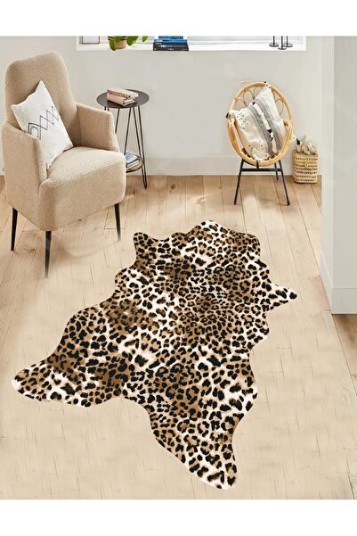 Bely Home Makinede Yıkanabilir Kaymaz Taban Leke Tutmaz Lazer Kesim Salon Hal...