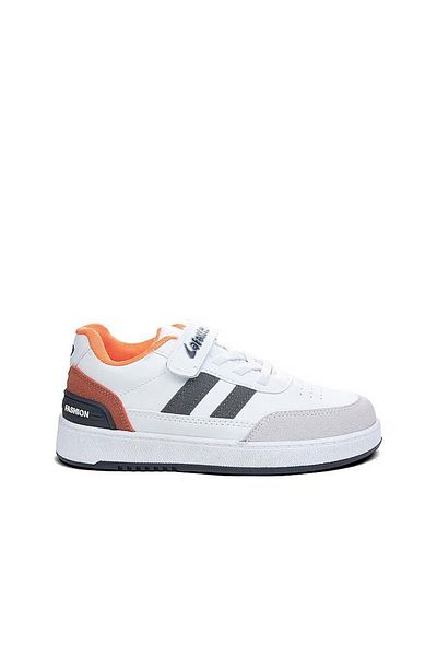 KunduraHane Pantofi sport pentru copii, cu închidere cu velcro, cu talpă plată