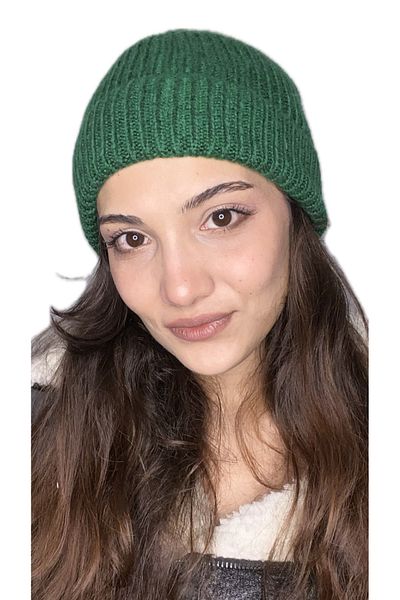 laviyonsa Women's-Men's Corded Winter Plain Wool Beret