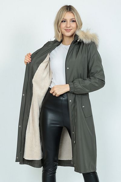 NARİKA TRENCH Bondig Water Repellent Curly Plush Inside