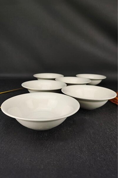 Digithome 6-Piece Istanbul Form Porcelain Bowl 15 Cm - TL4034422 C320.225