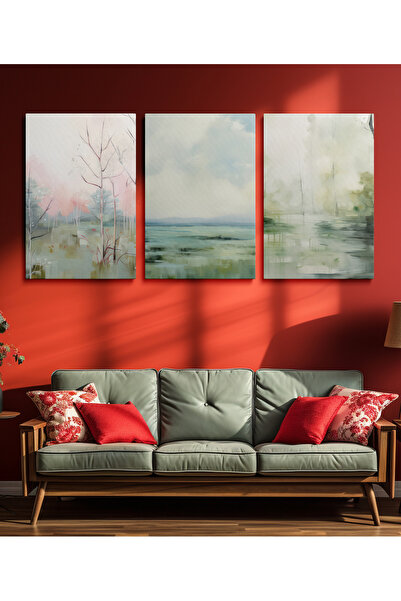 HOMEPACK Set of 3 Canvas Wall Painting Canvas Painting Boho Classic Modern Hp220