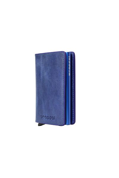 Wrapsol Mechanism Wallet Smart Card Holder Book Leather