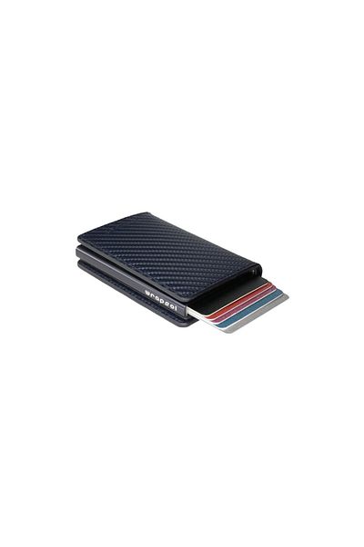 Wrapsol Mechanical Wallet Smart Card Holder Book Karbon