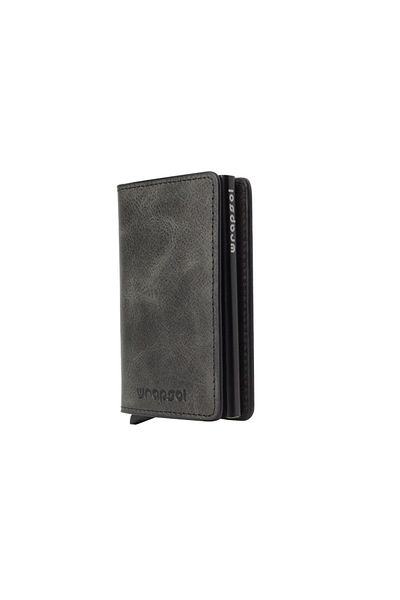 Wrapsol Mechanism Wallet Smart Card Holder Book Leather
