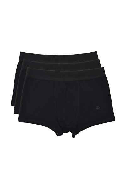 ADAM BOXES مجموعة من 3 قطع من Boxer Trunk Neo-cosy - أسود، أنثراسايت