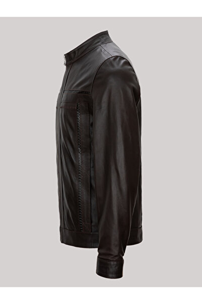 Derimont's Men's Leather Coat-EM02026