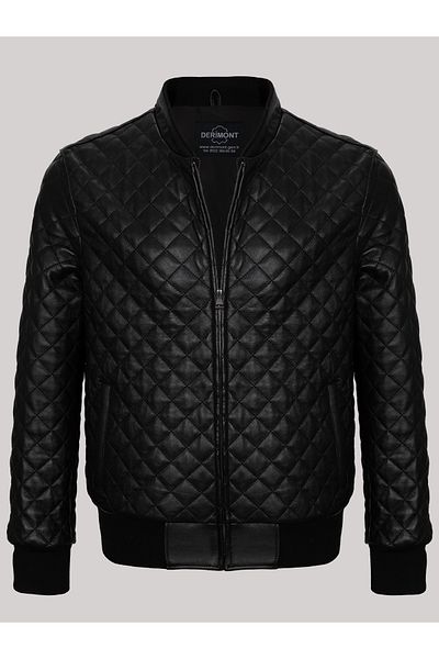 Derimont's Men's Leather Coat-EM02040