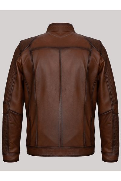 Derimont's Men's Leather Coat-EM02042