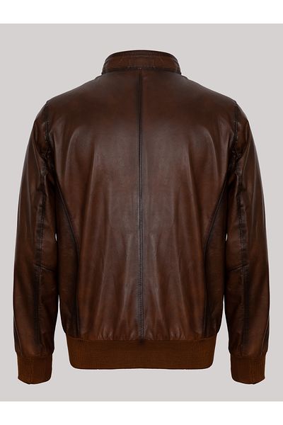 Derimont's Men's Leather Coat-EM02032