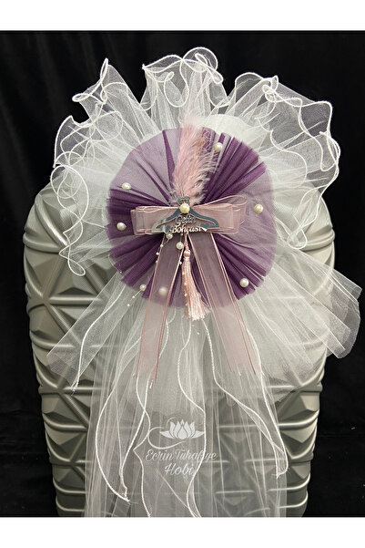 ecrin tuhafiye hobi 1 Adet Gelin Nişan Bavulu Süsleme Çiçeği Valiz Süsü & Boh...