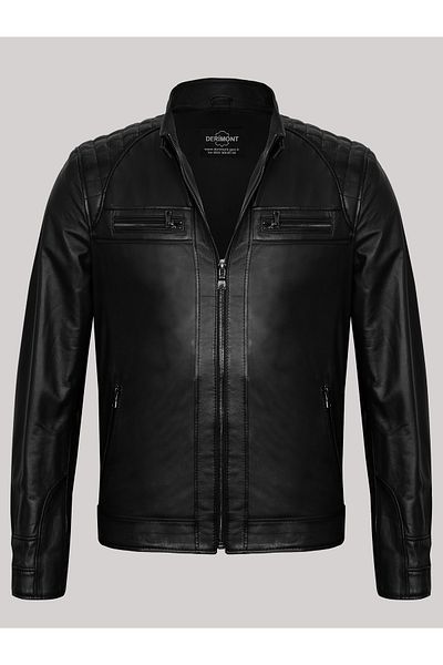 Derimont's Men's Leather Coat-EM02031