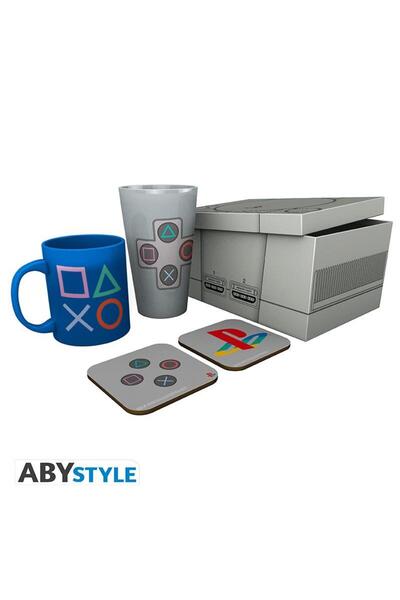 Abysse Playstation – Classic 2019 Pack Glass XXL, Mug and 2 Coasters (GFB0075)