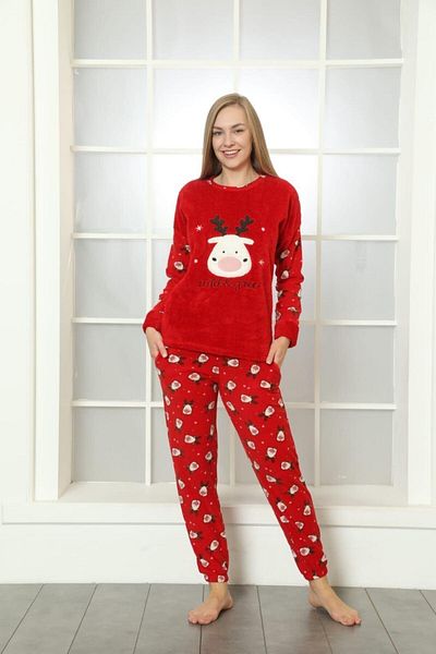 Ciela Women's Deer Model Pajama Set