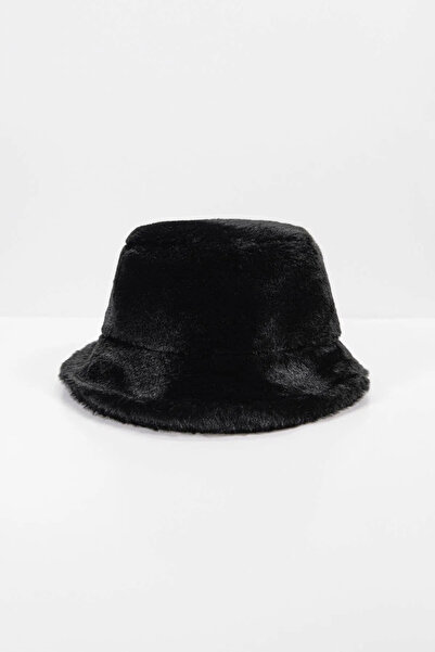 Luna Nueva IMPORTED PLUSH BUCKET BLACK HAT NEW SEASON TREND PRODUCT HAT